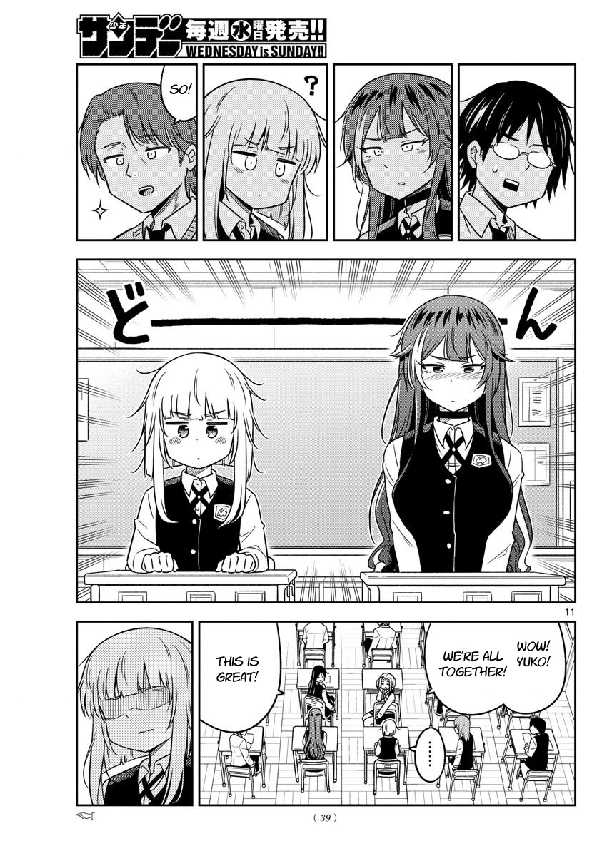 Yuko Sae Tatakaeba Chapter 21 page 11 - Chapter 21: Change of seats