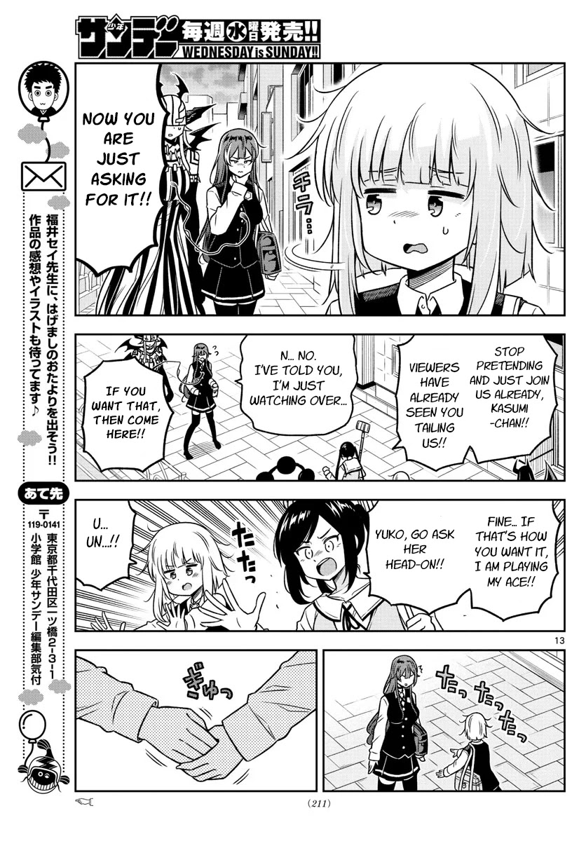 Yuko Sae Tatakaeba Chapter 30 page 13 - Chapter 30: Way Home