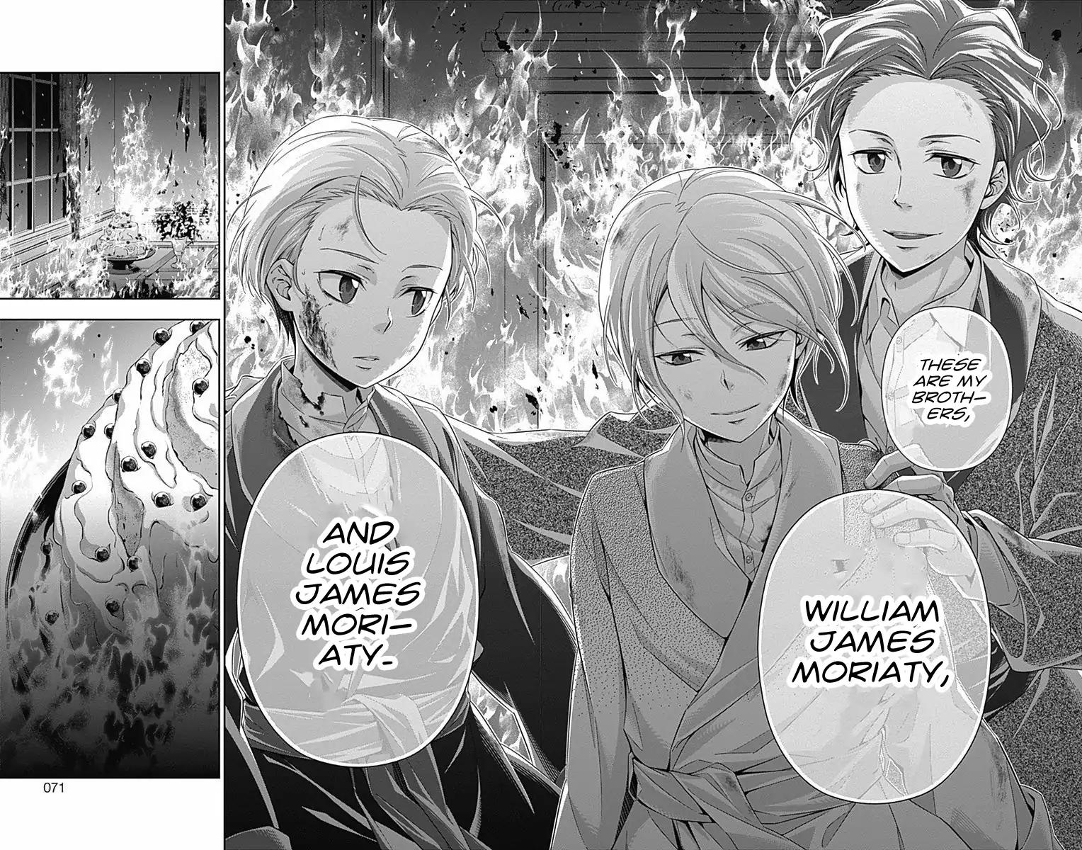 Yukoku no Moriarty Chapter 1 page 65 - Chapter 1: The Scarlet Eyes