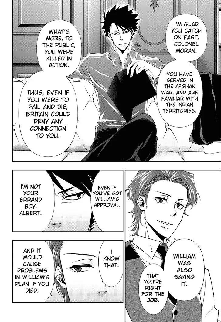 Yukoku no Moriarty Chapter 12 page 12 - Chapter 12: The Man With The Golden Army Act.1