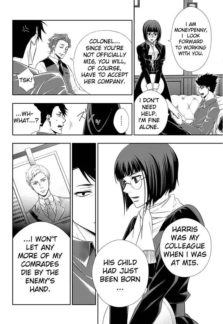 Yukoku no Moriarty Chapter 12 page 14 - Chapter 12: The Man With The Golden Army Act.1