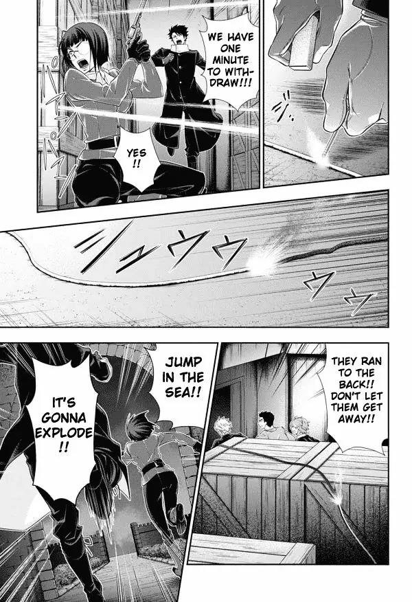 Yukoku no Moriarty Chapter 12 page 36 - Chapter 12: The Man With The Golden Army Act.1