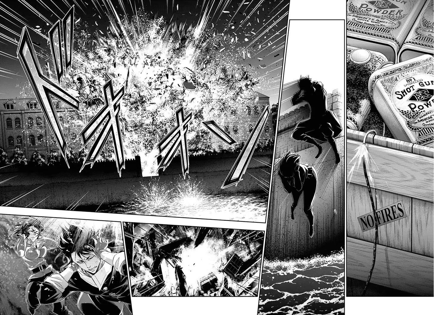 Yukoku no Moriarty Chapter 12 page 37 - Chapter 12: The Man With The Golden Army Act.1