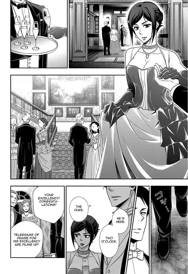 Yukoku no Moriarty Chapter 13 page 34 - Chapter 13: The Man With The Golden Army Act.2