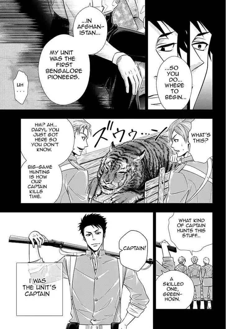 Yukoku no Moriarty Chapter 13 page 7 - Chapter 13: The Man With The Golden Army Act.2