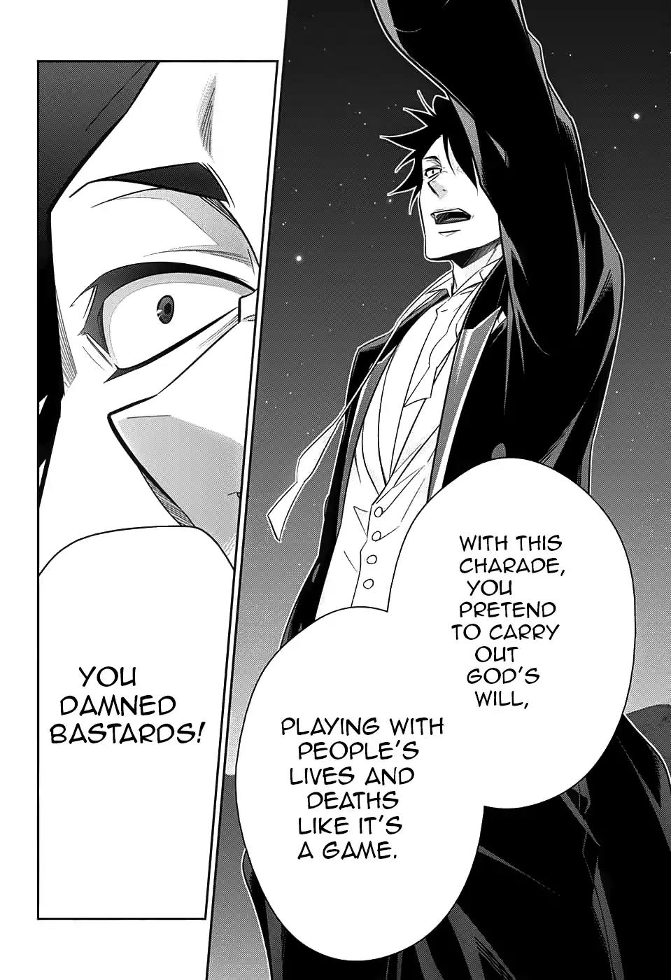 Yukoku no Moriarty Chapter 14 page 21 - Chapter 14: The Man With The Golden Army Act.3