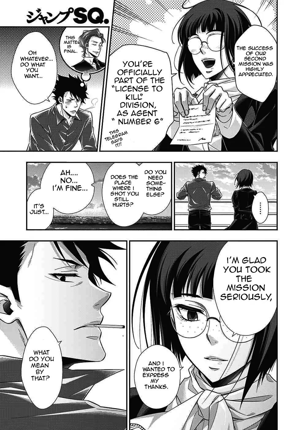 Yukoku no Moriarty Chapter 14 page 36 - Chapter 14: The Man With The Golden Army Act.3