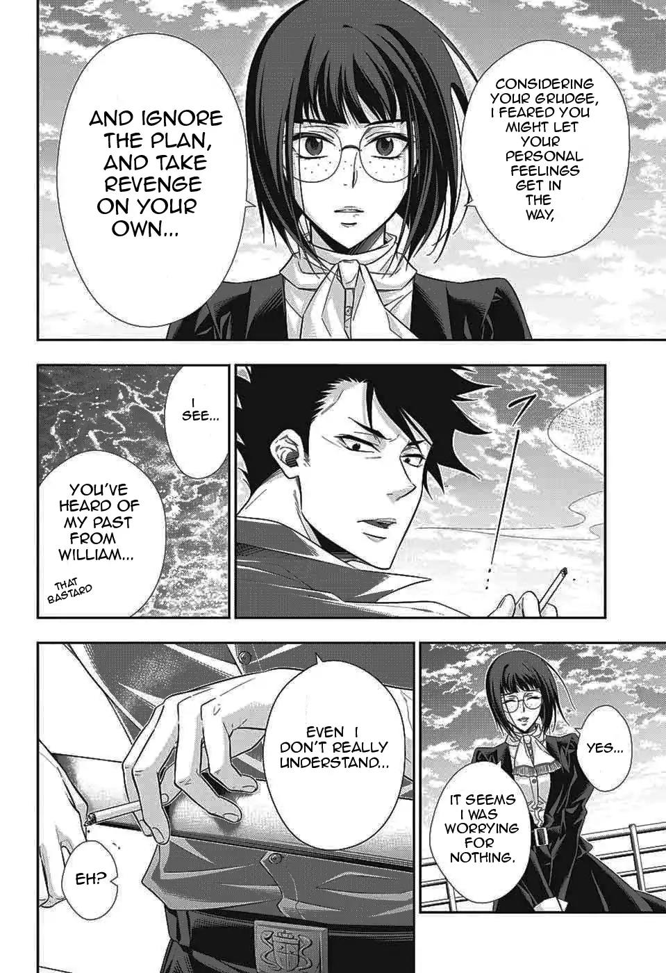 Yukoku no Moriarty Chapter 14 page 37 - Chapter 14: The Man With The Golden Army Act.3