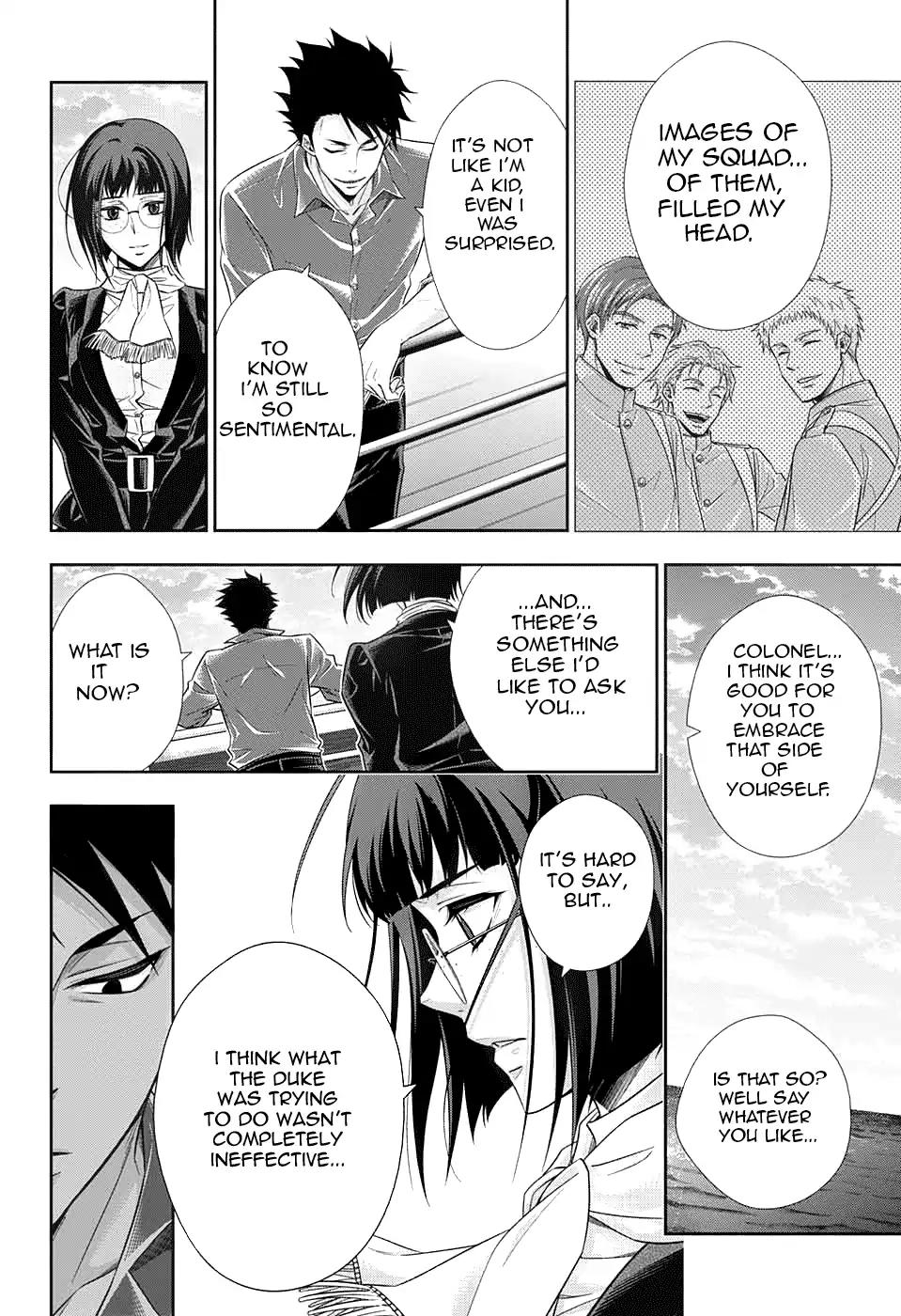Yukoku no Moriarty Chapter 14 page 39 - Chapter 14: The Man With The Golden Army Act.3