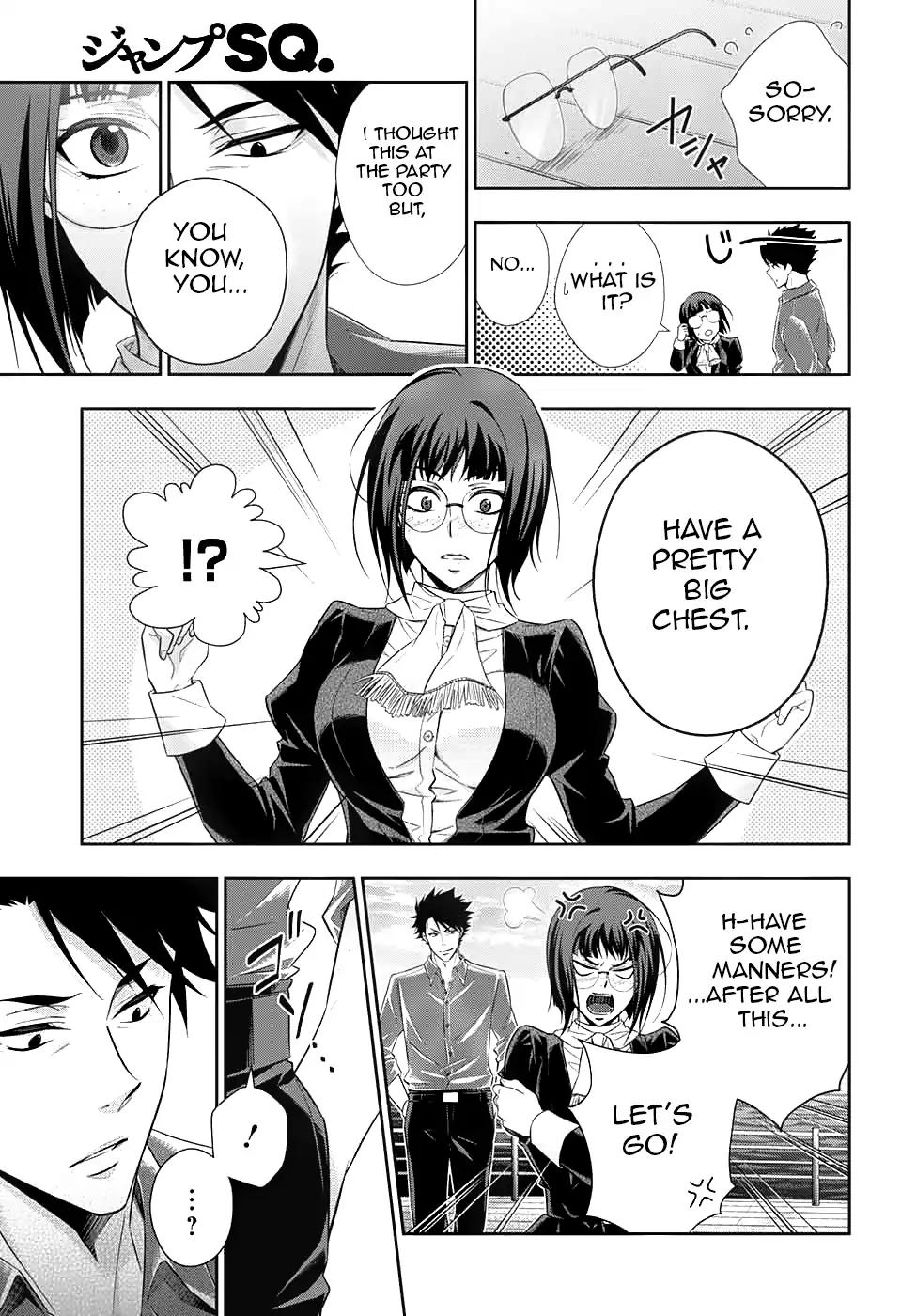 Yukoku no Moriarty Chapter 14 page 44 - Chapter 14: The Man With The Golden Army Act.3