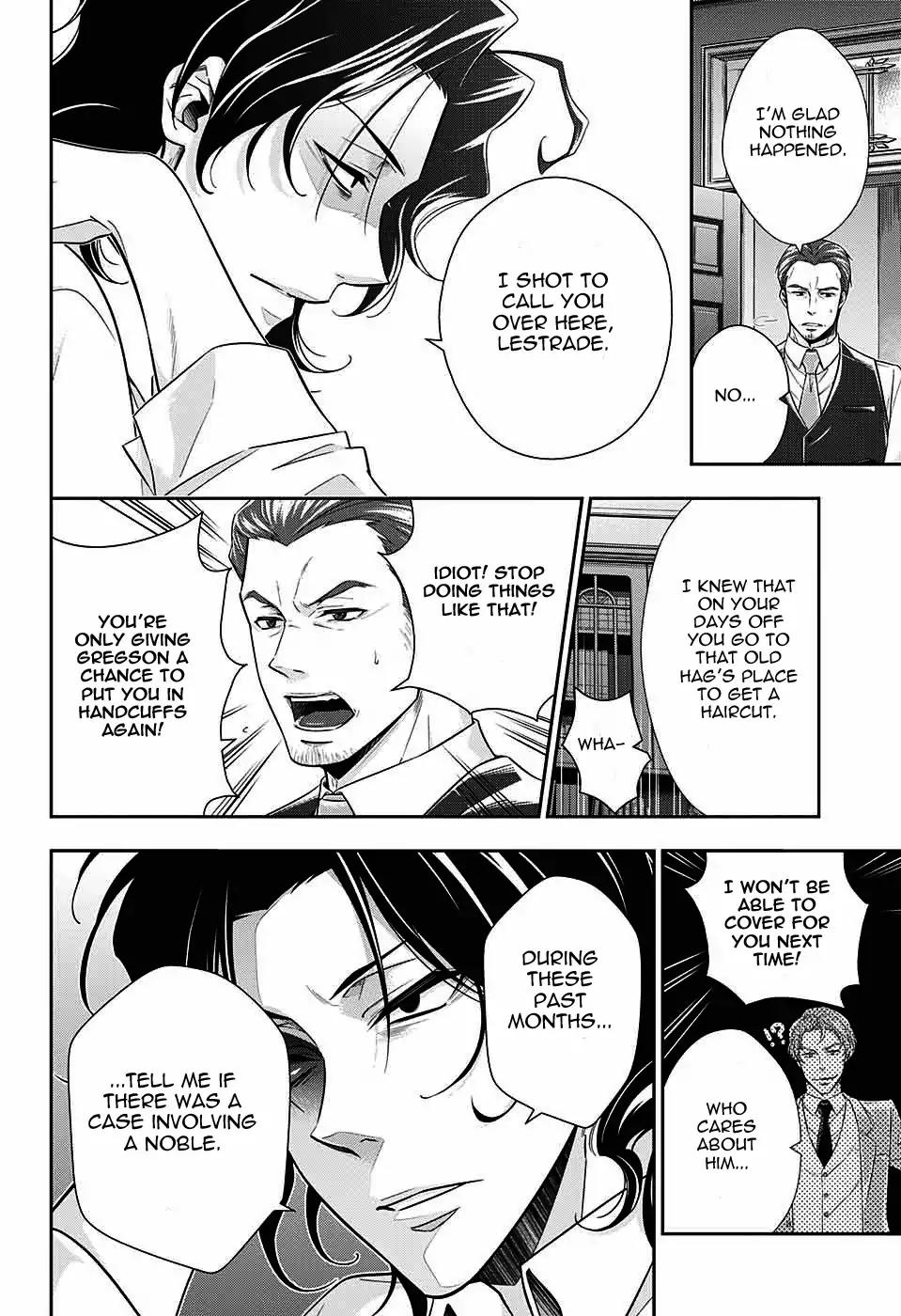 Yukoku no Moriarty Chapter 15 page 14 - Chapter 15: The Two Detectives Act.1