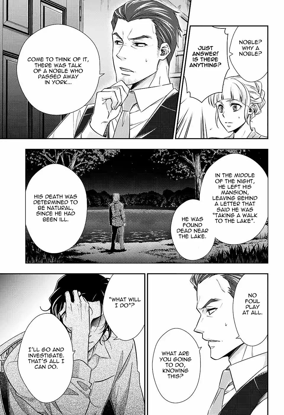 Yukoku no Moriarty Chapter 15 page 15 - Chapter 15: The Two Detectives Act.1