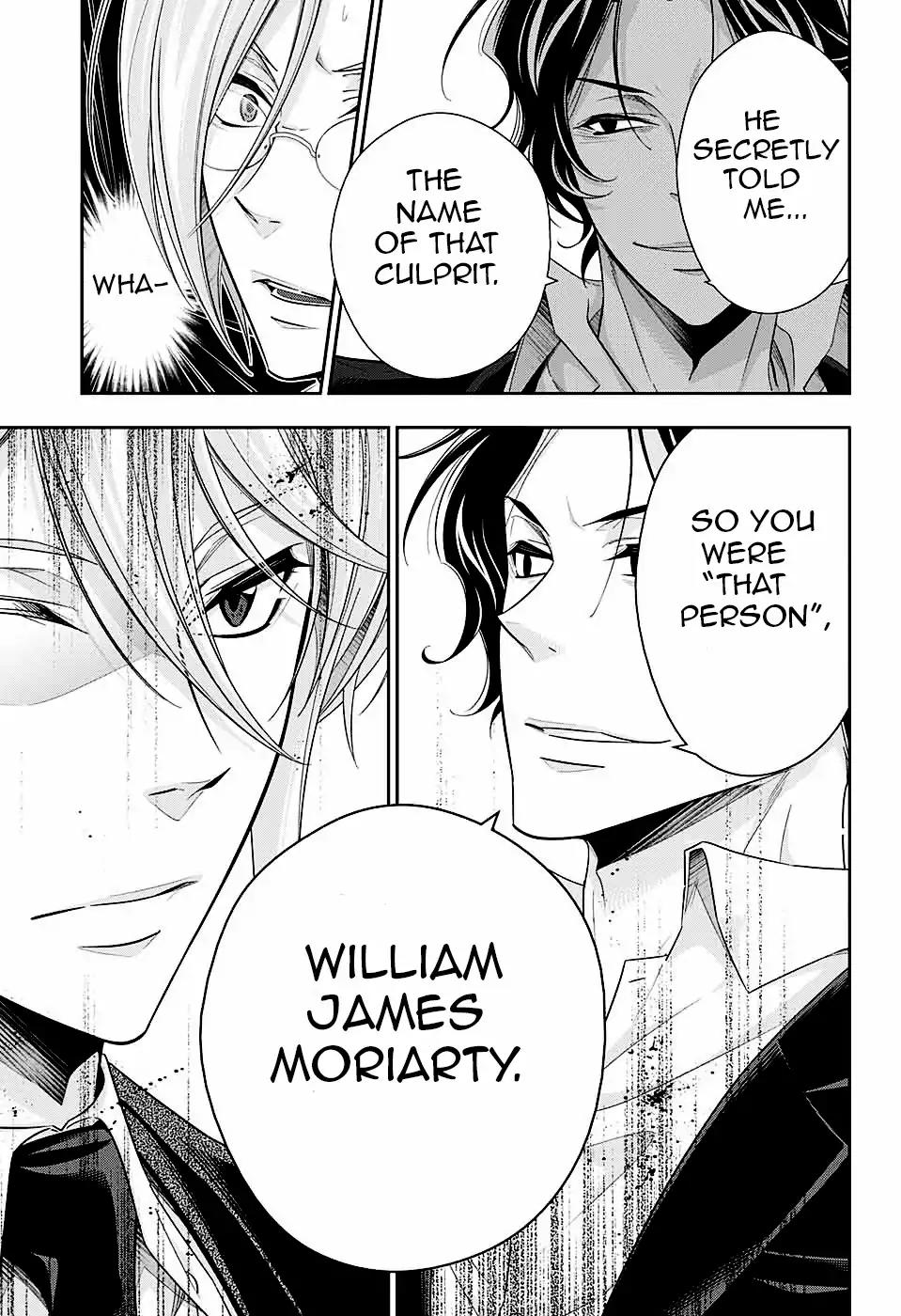 Yukoku no Moriarty Chapter 15 page 33 - Chapter 15: The Two Detectives Act.1