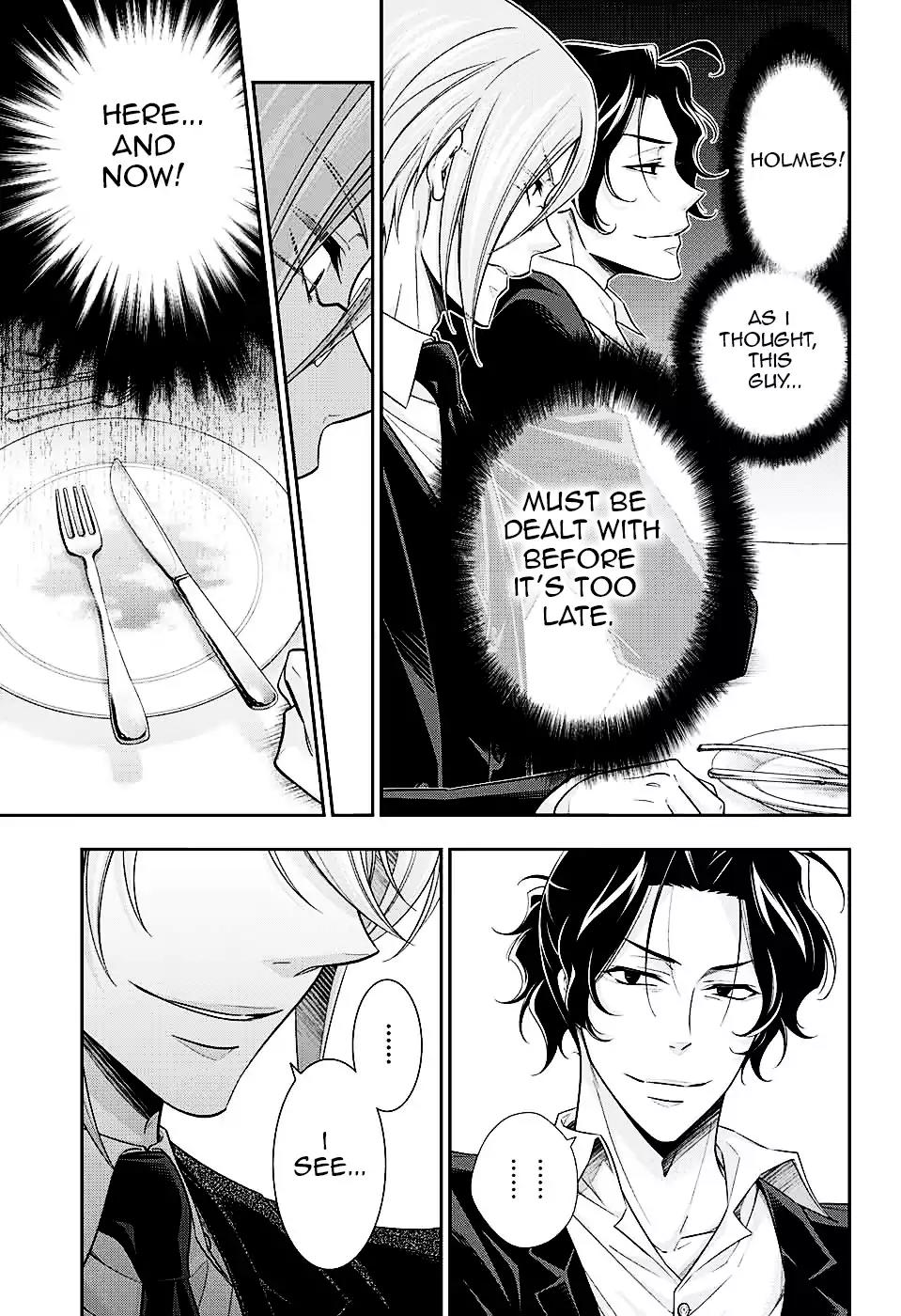 Yukoku no Moriarty Chapter 15 page 35 - Chapter 15: The Two Detectives Act.1