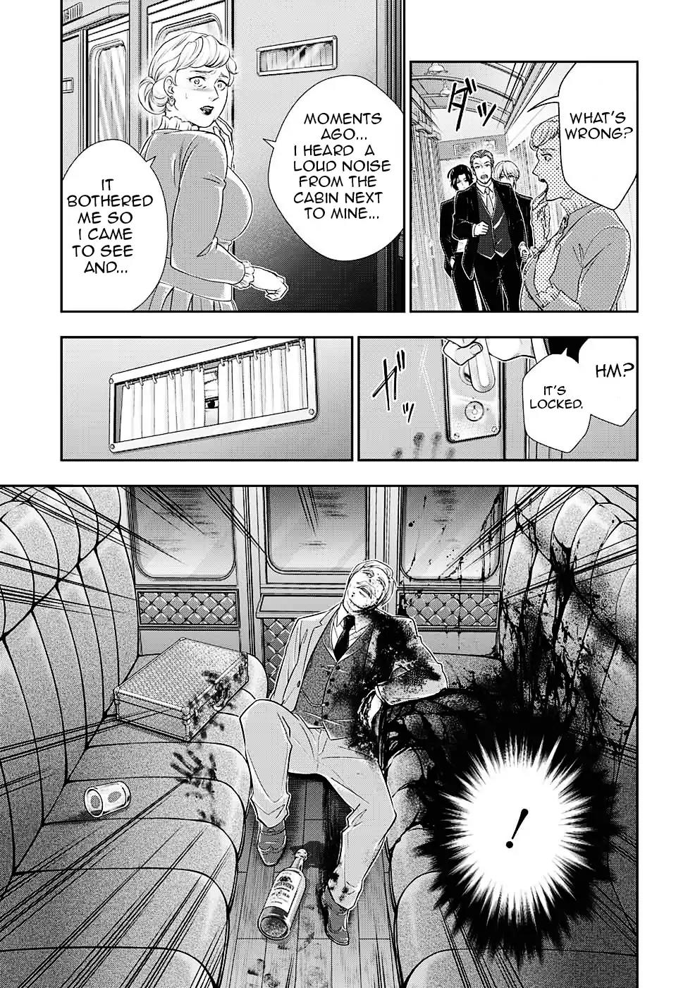 Yukoku no Moriarty Chapter 15 page 42 - Chapter 15: The Two Detectives Act.1