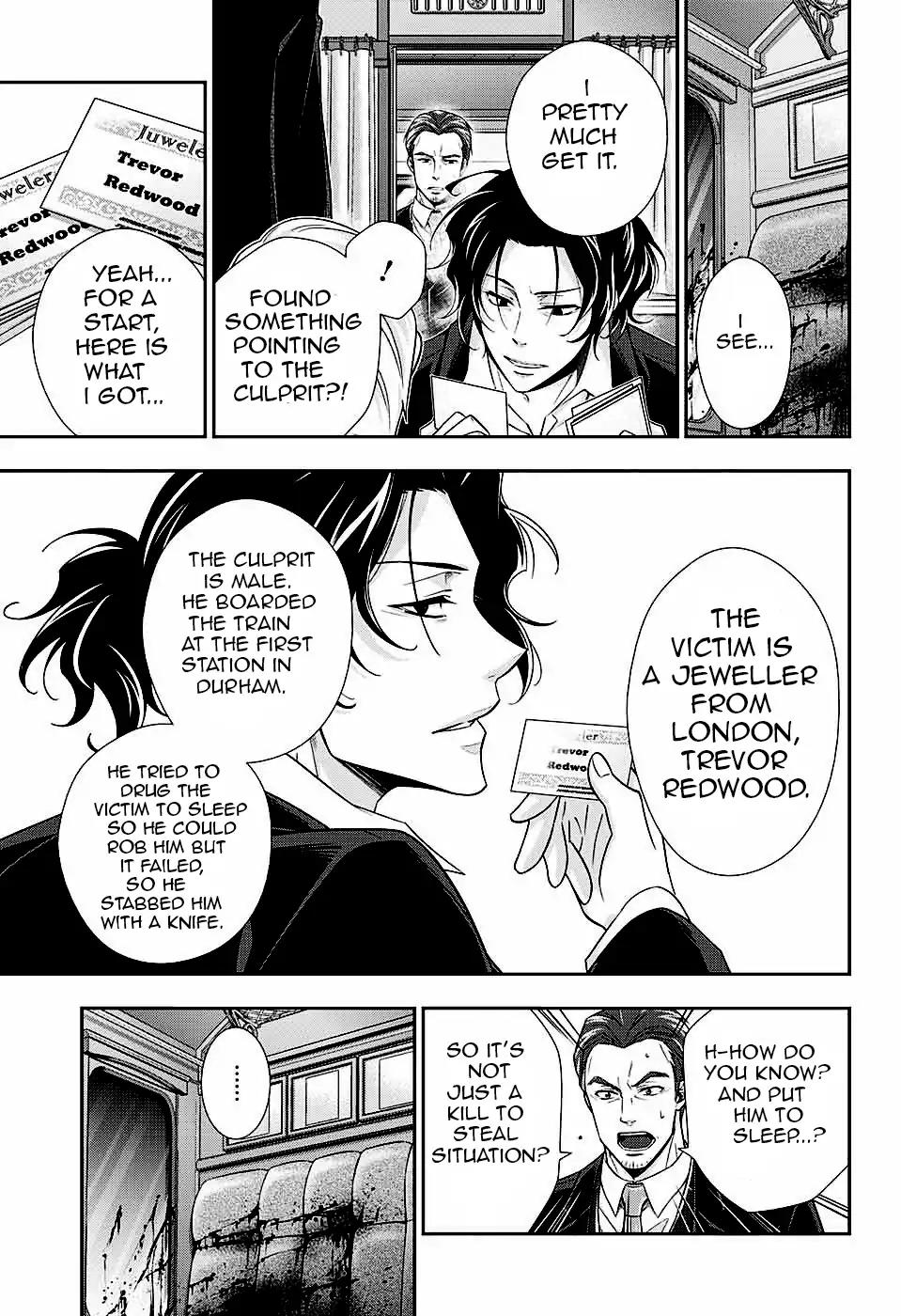 Yukoku no Moriarty Chapter 16 page 12 - Chapter 16: The Two Detectives Act.2
