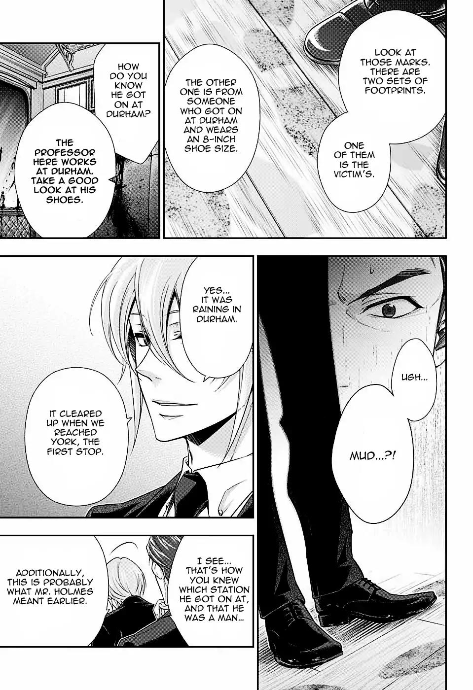 Yukoku no Moriarty Chapter 16 page 14 - Chapter 16: The Two Detectives Act.2