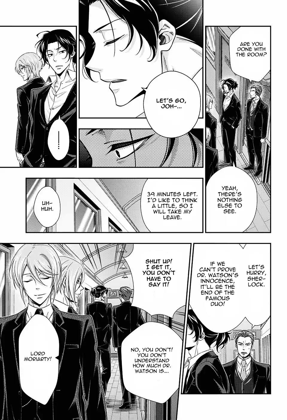 Yukoku no Moriarty Chapter 16 page 18 - Chapter 16: The Two Detectives Act.2
