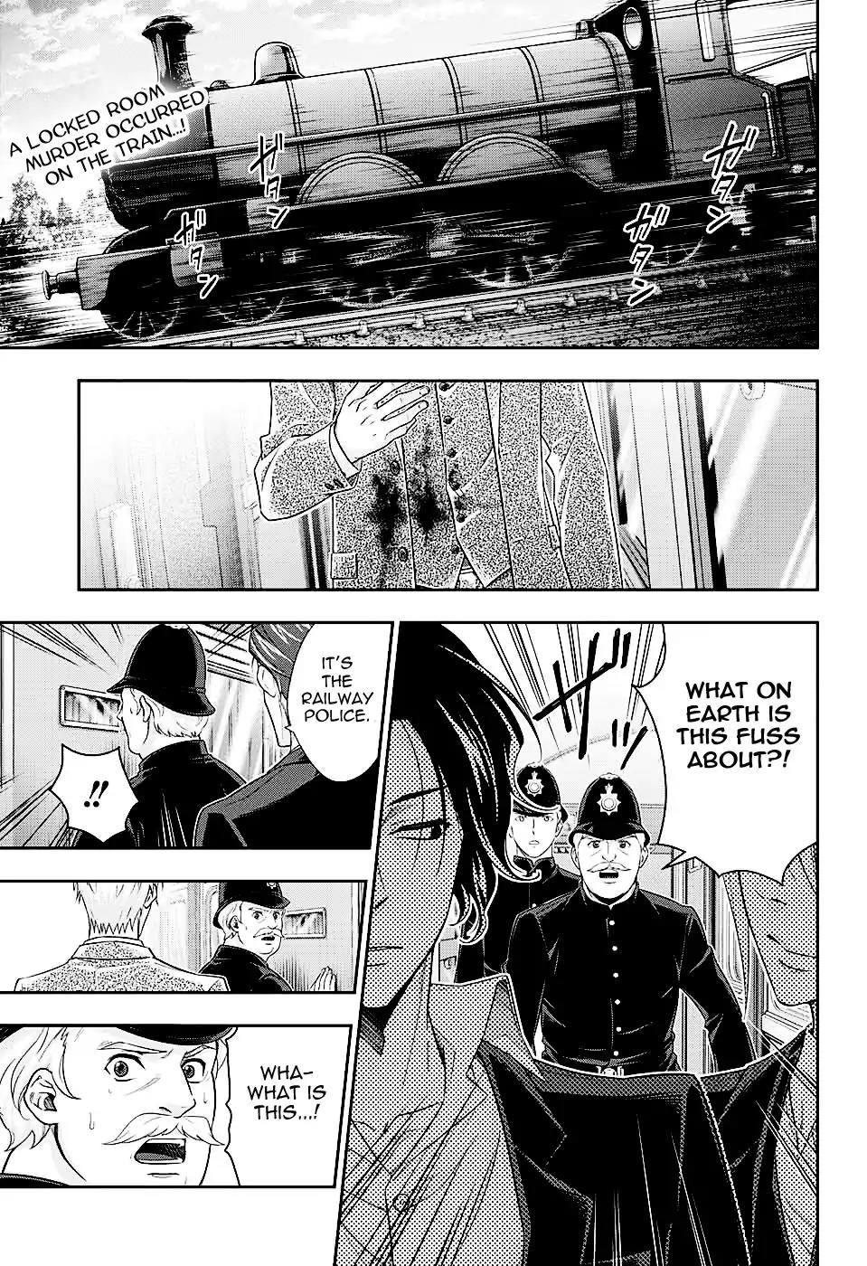 Yukoku no Moriarty Chapter 16 page 2 - Chapter 16: The Two Detectives Act.2