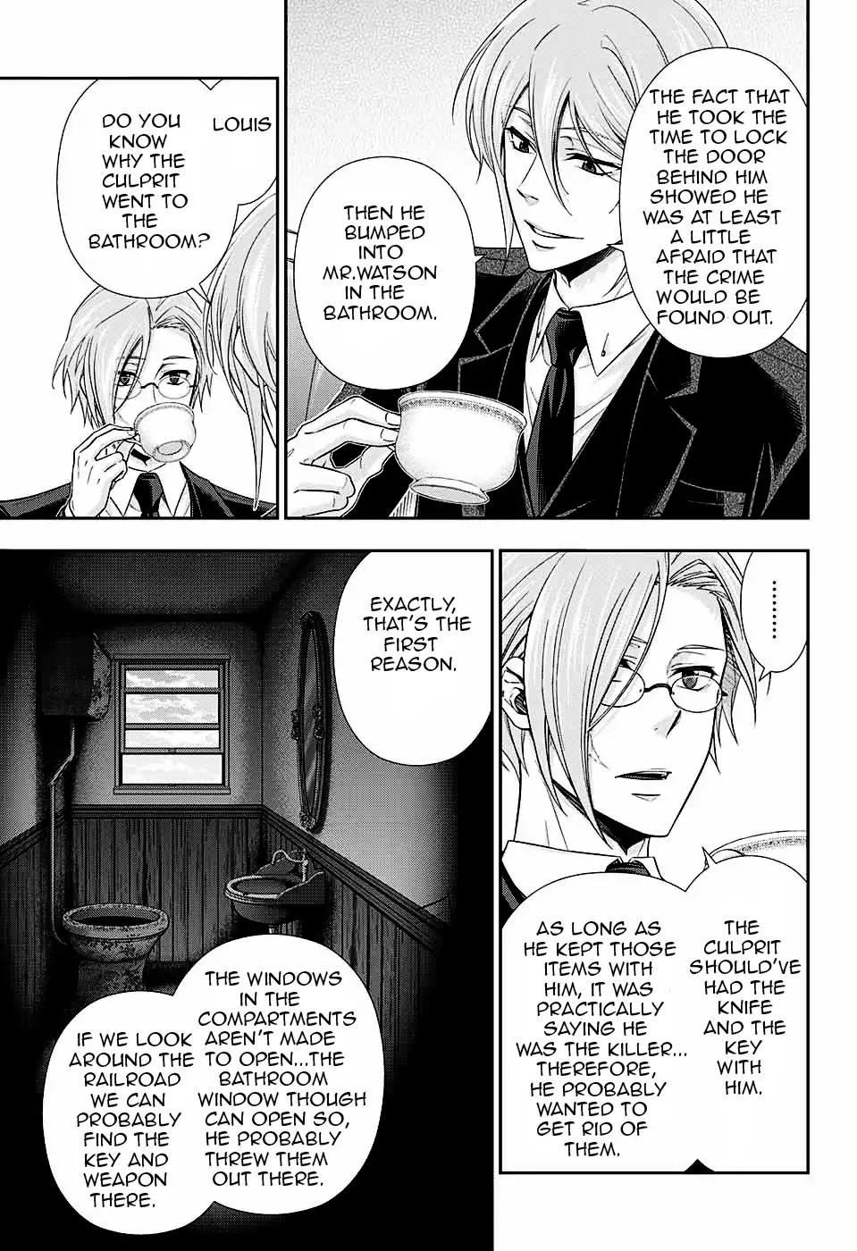 Yukoku no Moriarty Chapter 16 page 22 - Chapter 16: The Two Detectives Act.2