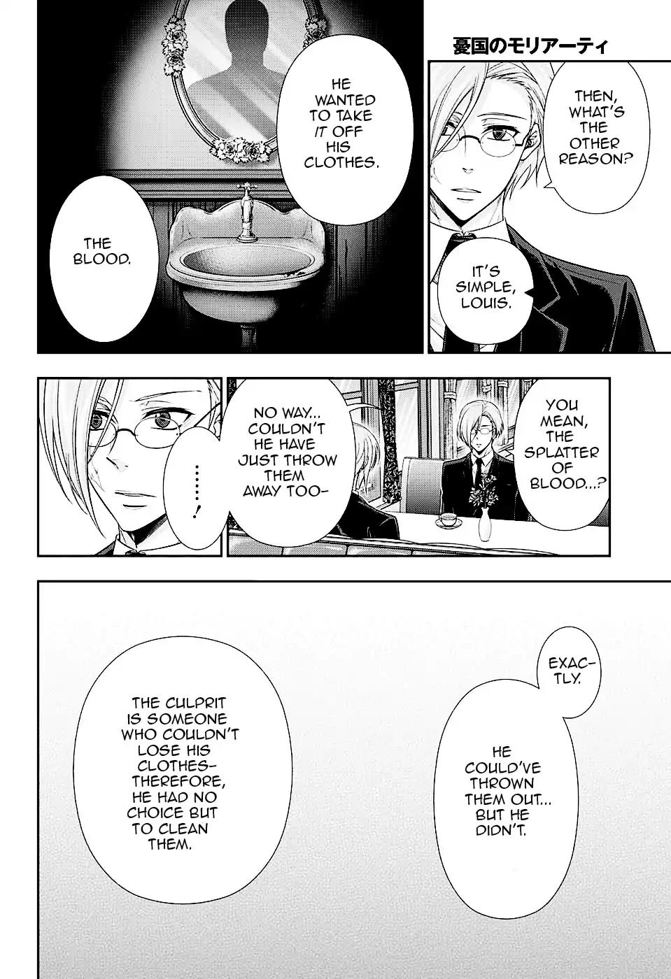 Yukoku no Moriarty Chapter 16 page 23 - Chapter 16: The Two Detectives Act.2