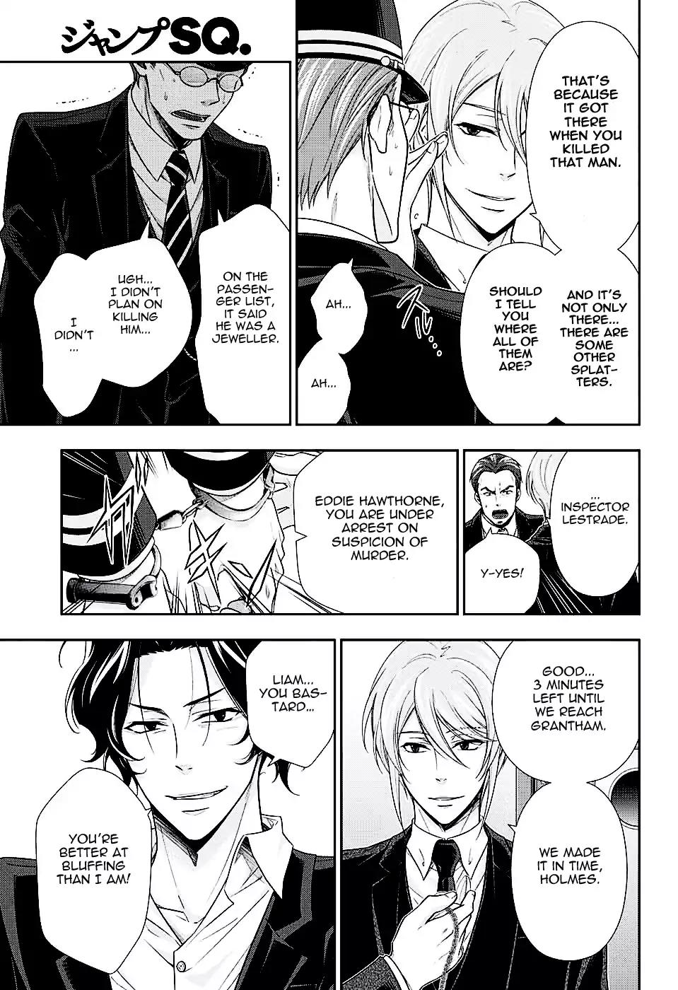 Yukoku no Moriarty Chapter 16 page 34 - Chapter 16: The Two Detectives Act.2