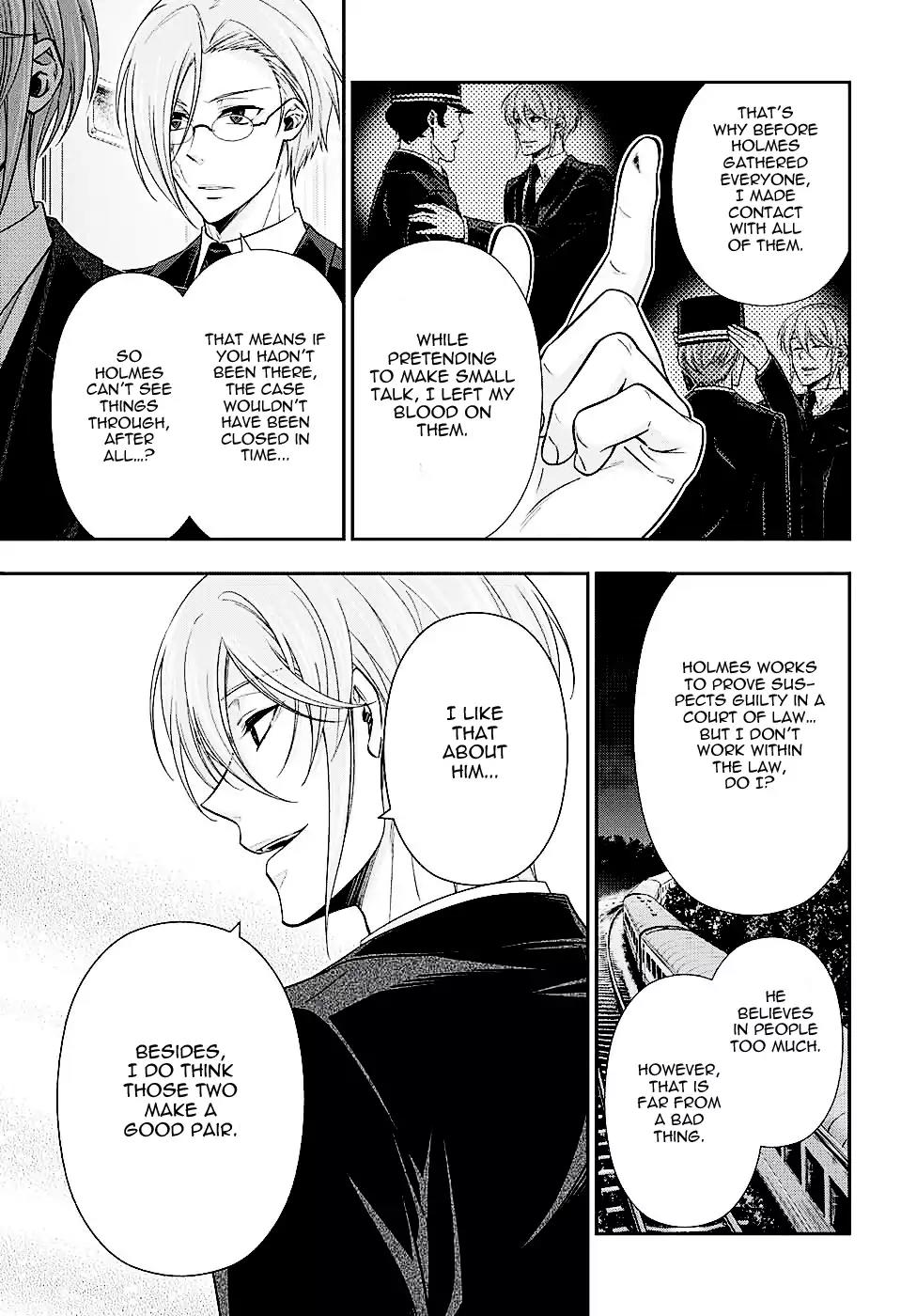 Yukoku no Moriarty Chapter 16 page 36 - Chapter 16: The Two Detectives Act.2