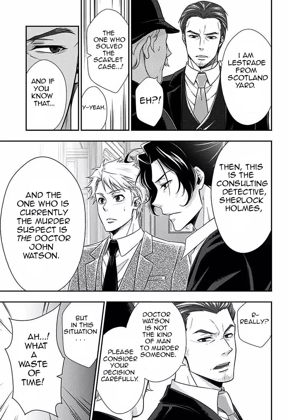 Yukoku no Moriarty Chapter 16 page 4 - Chapter 16: The Two Detectives Act.2
