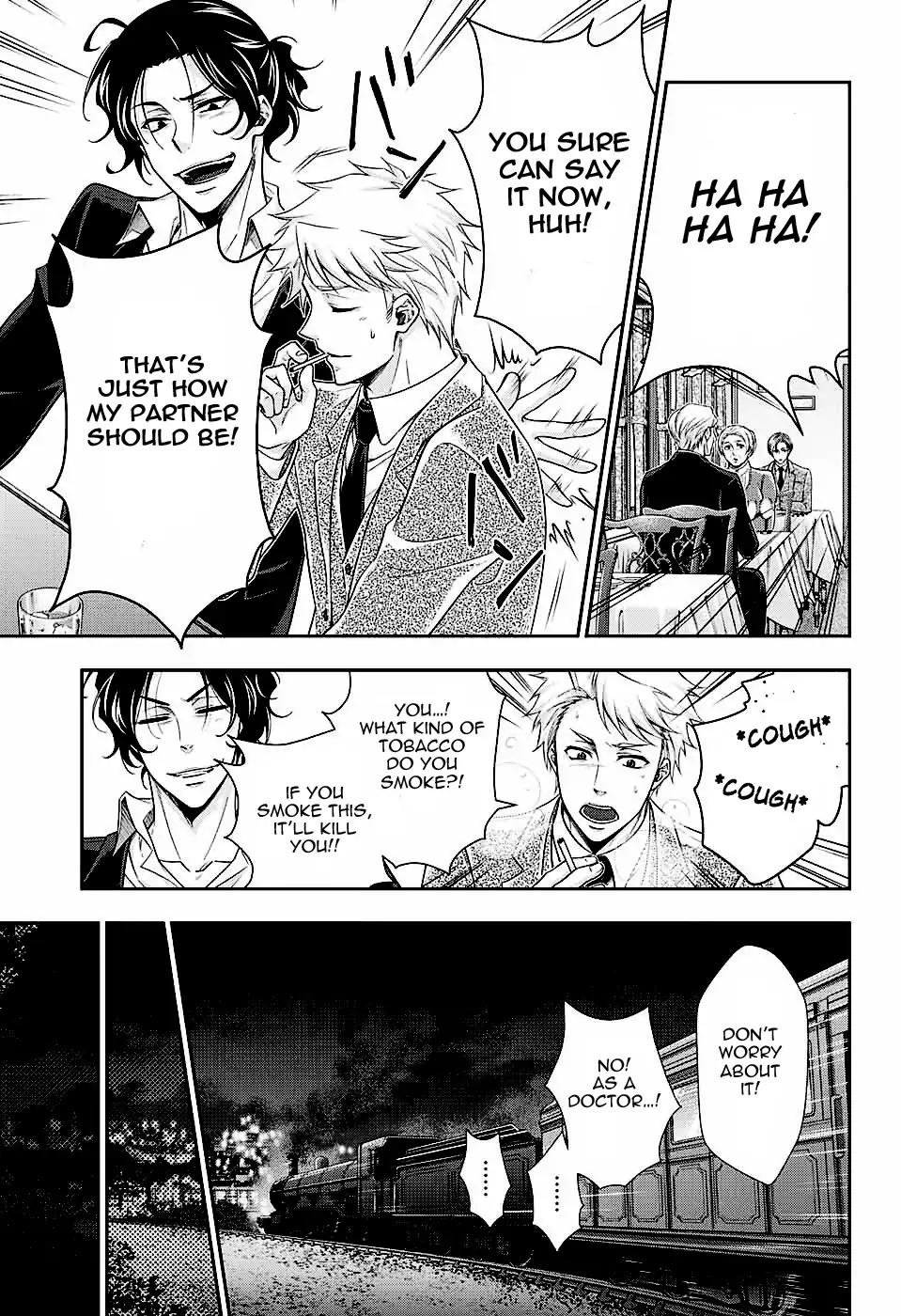Yukoku no Moriarty Chapter 16 page 40 - Chapter 16: The Two Detectives Act.2