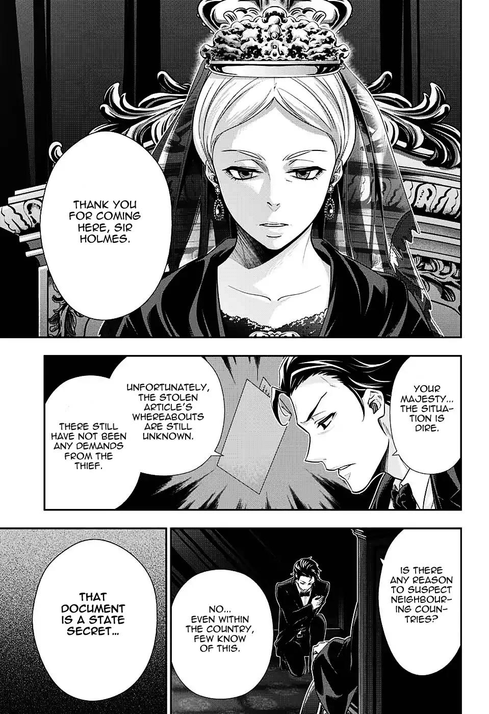 Yukoku no Moriarty Chapter 16 page 44 - Chapter 16: The Two Detectives Act.2