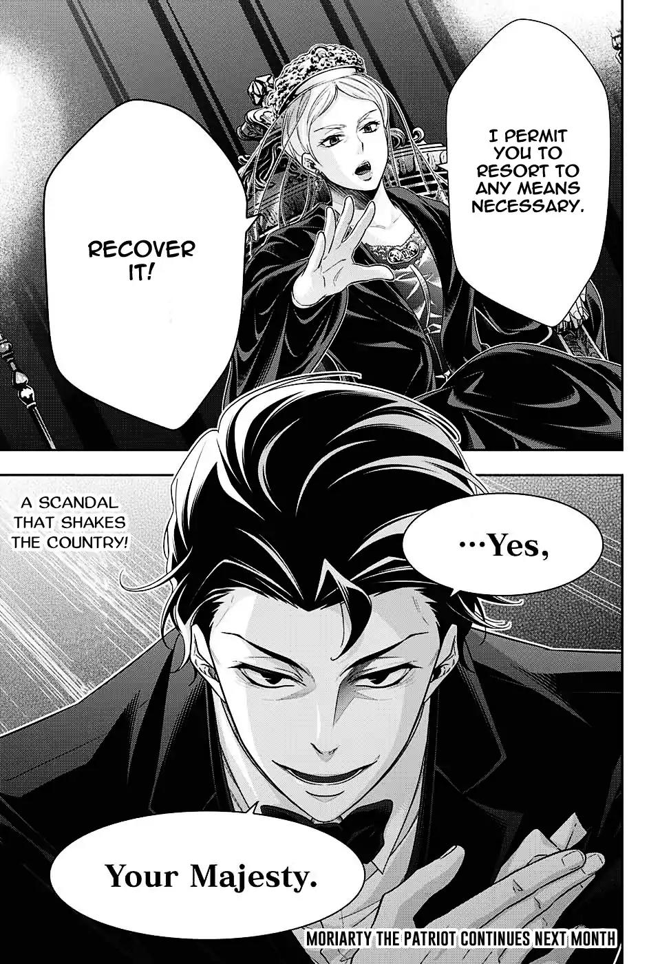 Yukoku no Moriarty Chapter 16 page 46 - Chapter 16: The Two Detectives Act.2