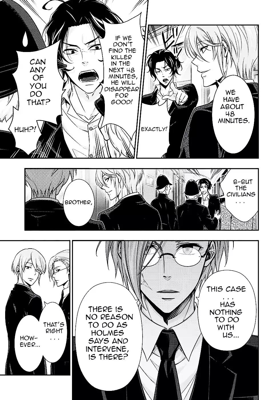 Yukoku no Moriarty Chapter 16 page 6 - Chapter 16: The Two Detectives Act.2
