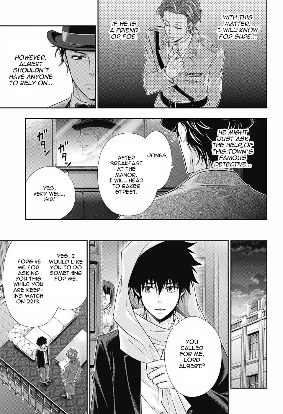 Yukoku no Moriarty Chapter 17 page 11 - Chapter 17: A Scandal In British Empire: Act 1