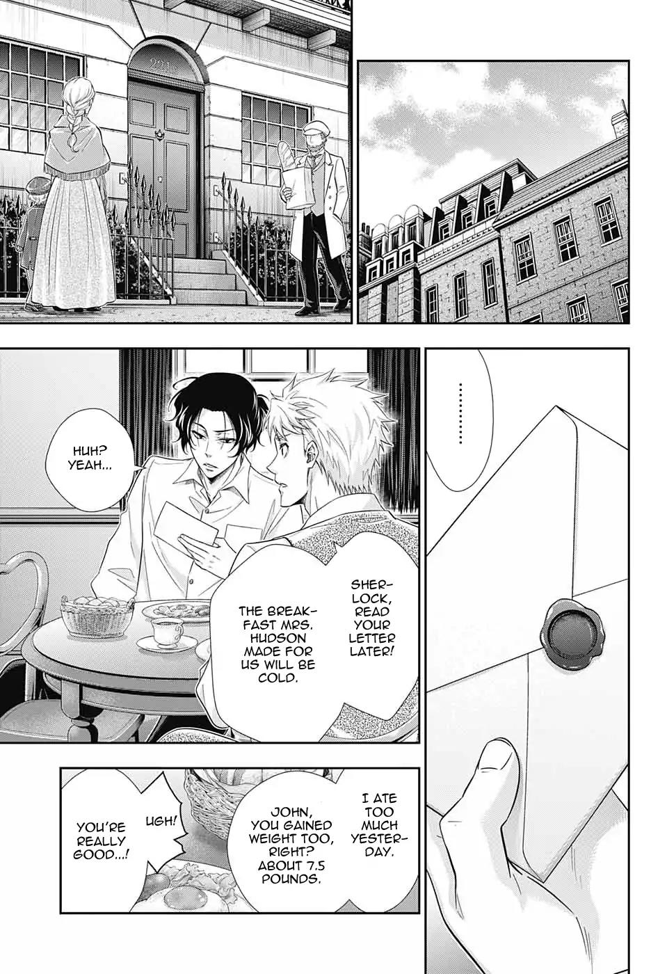 Yukoku no Moriarty Chapter 17 page 13 - Chapter 17: A Scandal In British Empire: Act 1
