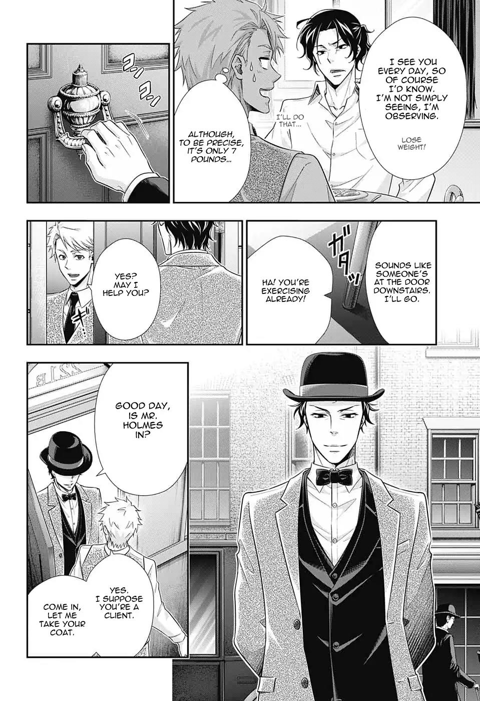 Yukoku no Moriarty Chapter 17 page 14 - Chapter 17: A Scandal In British Empire: Act 1