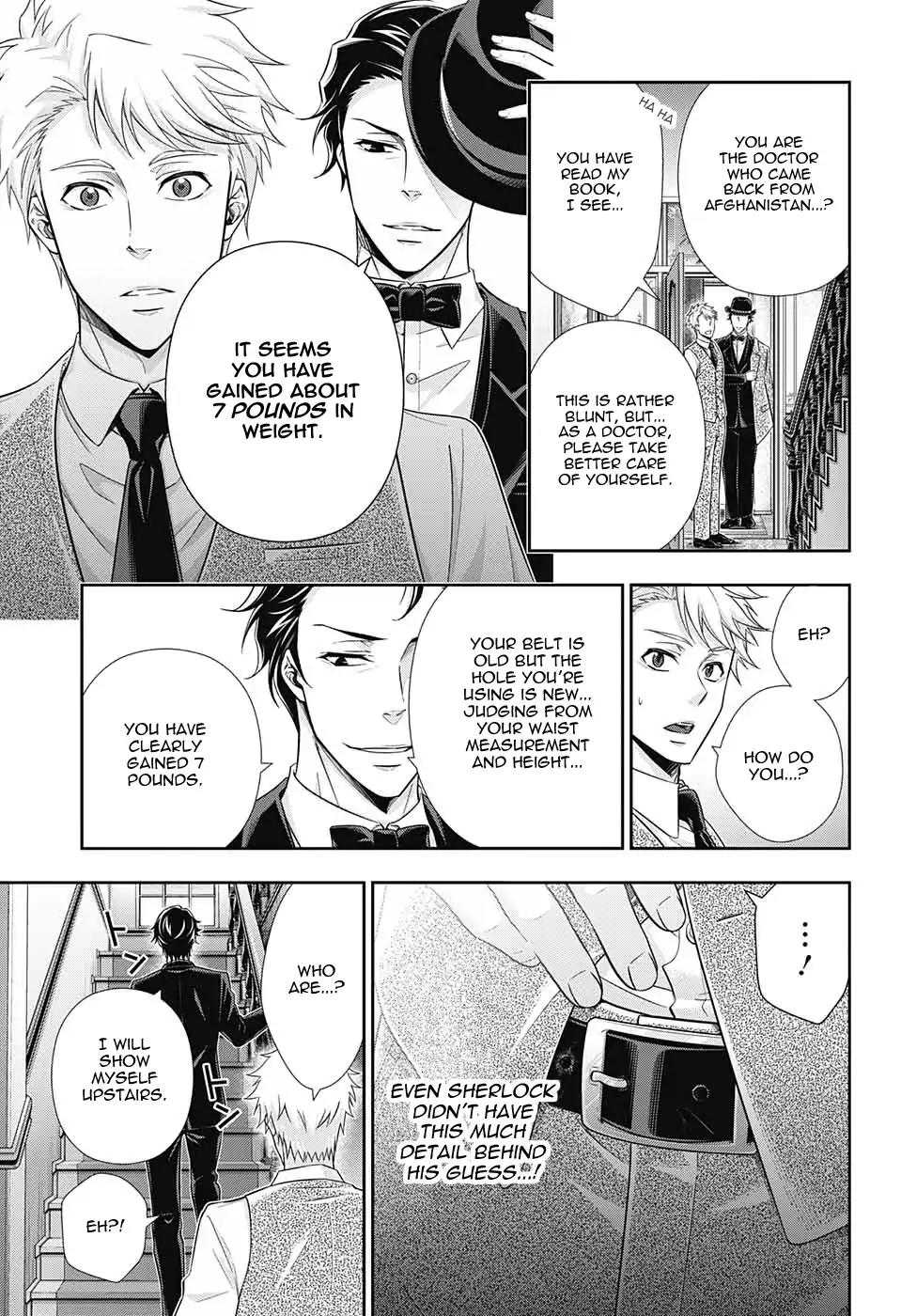 Yukoku no Moriarty Chapter 17 page 15 - Chapter 17: A Scandal In British Empire: Act 1