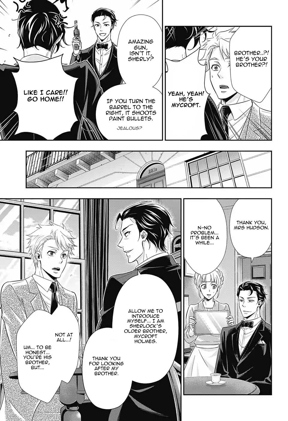 Yukoku no Moriarty Chapter 17 page 19 - Chapter 17: A Scandal In British Empire: Act 1