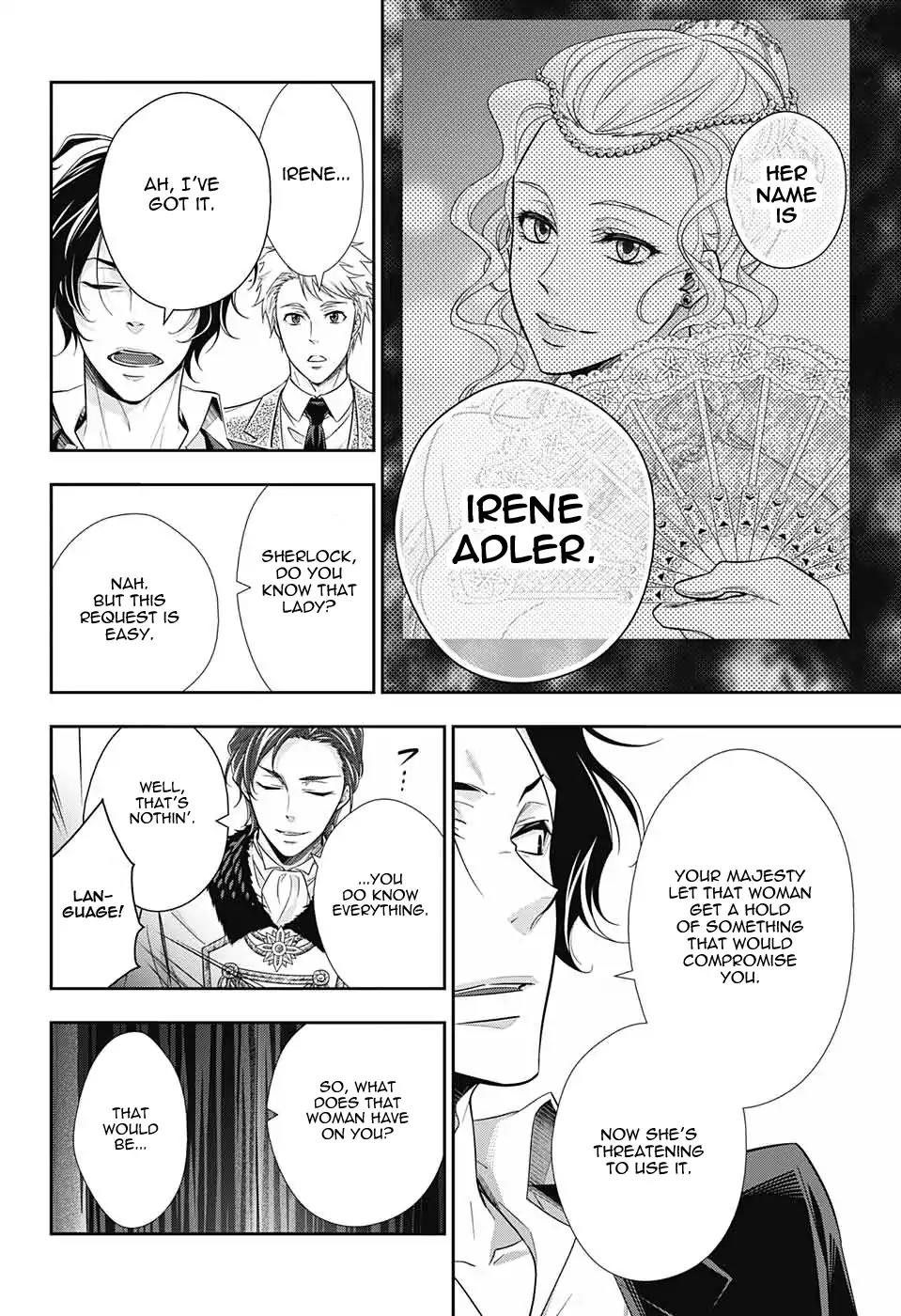 Yukoku no Moriarty Chapter 17 page 34 - Chapter 17: A Scandal In British Empire: Act 1