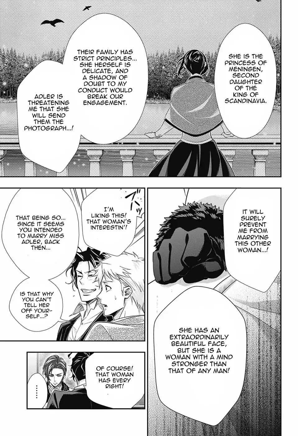Yukoku no Moriarty Chapter 17 page 37 - Chapter 17: A Scandal In British Empire: Act 1