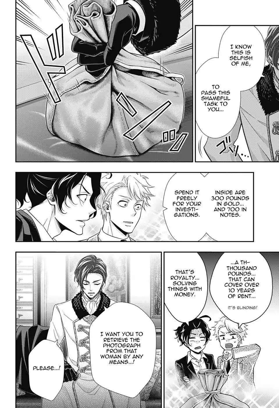Yukoku no Moriarty Chapter 17 page 38 - Chapter 17: A Scandal In British Empire: Act 1
