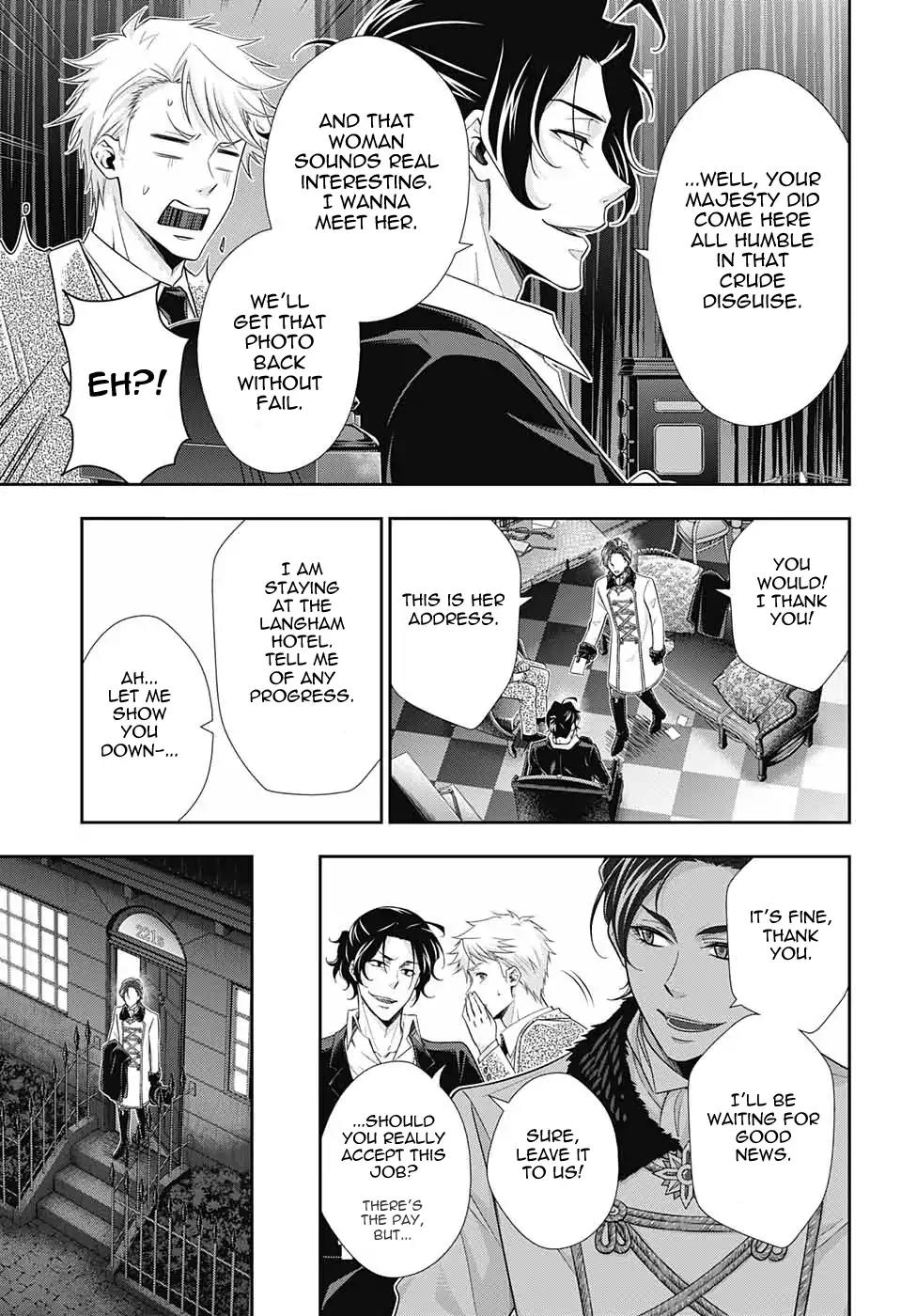 Yukoku no Moriarty Chapter 17 page 39 - Chapter 17: A Scandal In British Empire: Act 1