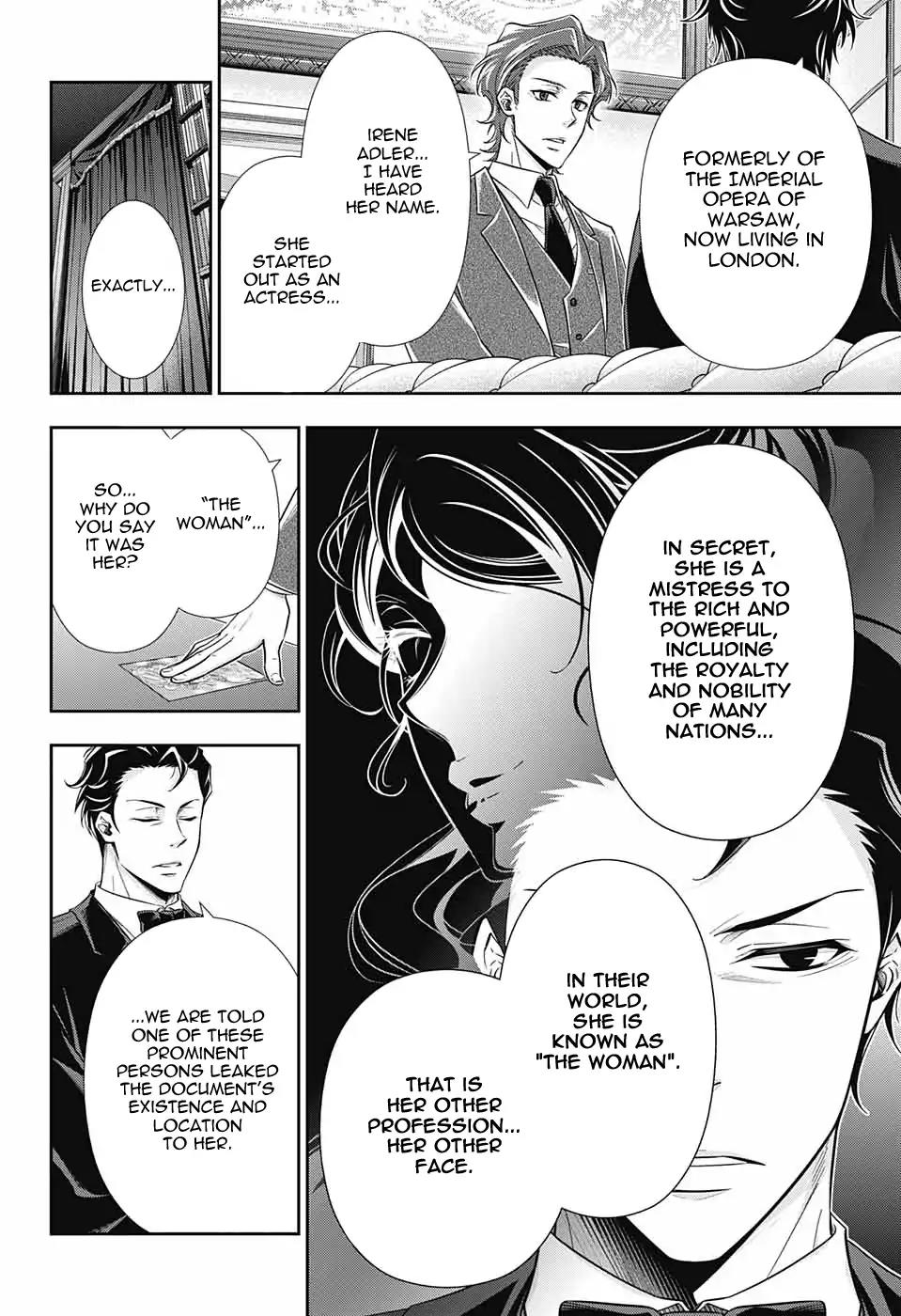 Yukoku no Moriarty Chapter 17 page 6 - Chapter 17: A Scandal In British Empire: Act 1