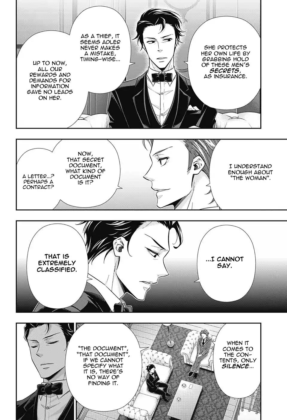 Yukoku no Moriarty Chapter 17 page 8 - Chapter 17: A Scandal In British Empire: Act 1