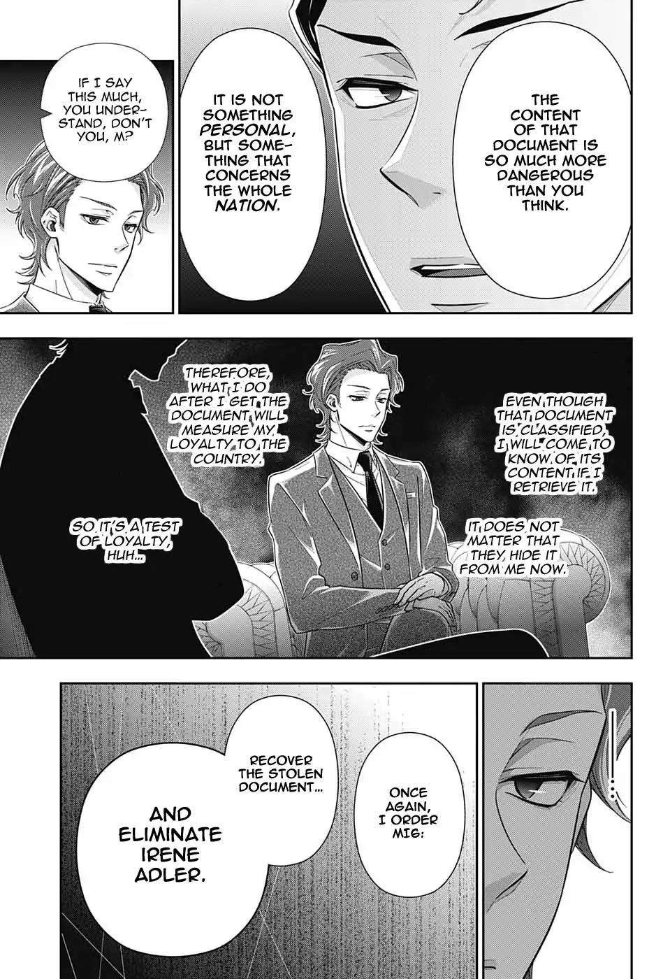 Yukoku no Moriarty Chapter 17 page 9 - Chapter 17: A Scandal In British Empire: Act 1