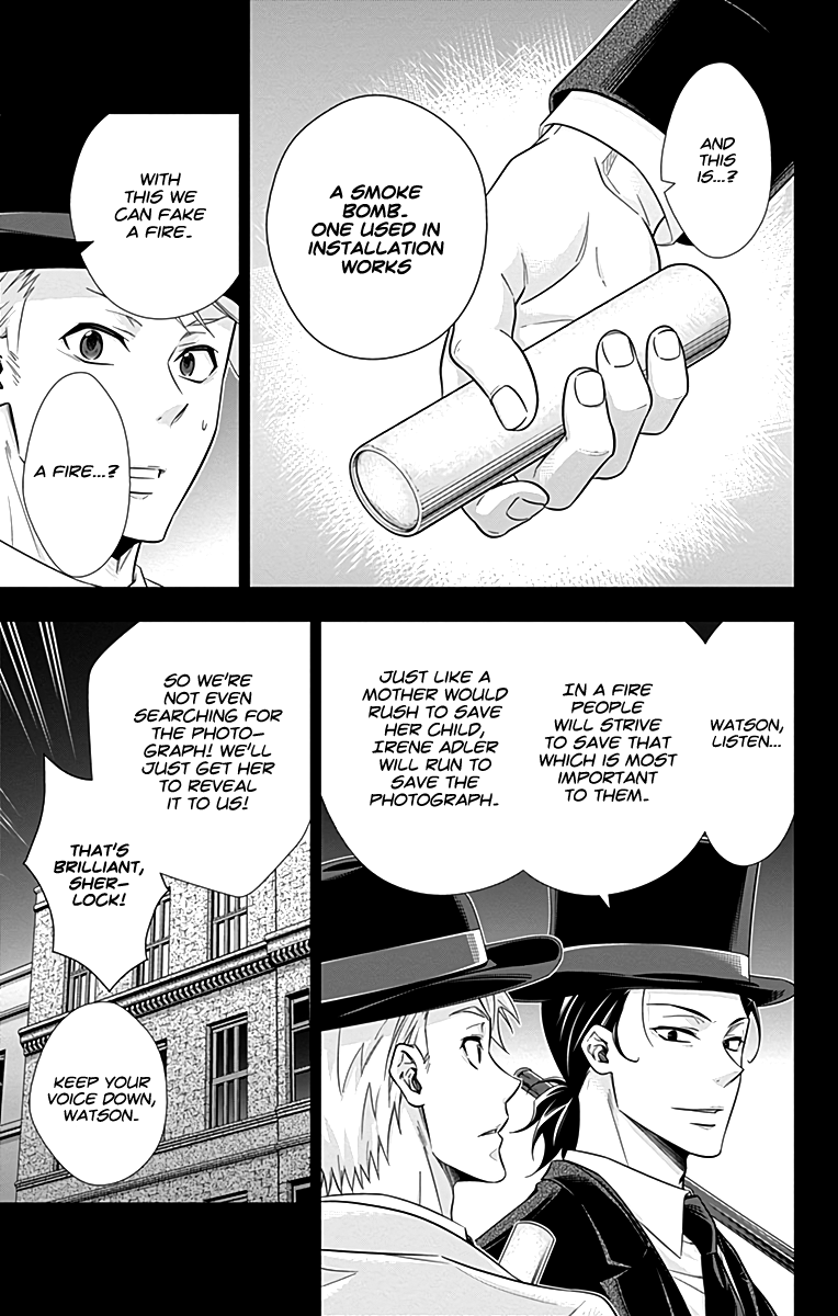 Yukoku no Moriarty Chapter 18 page 15 - Chapter 18: A Scandal in British Empire: Act 2