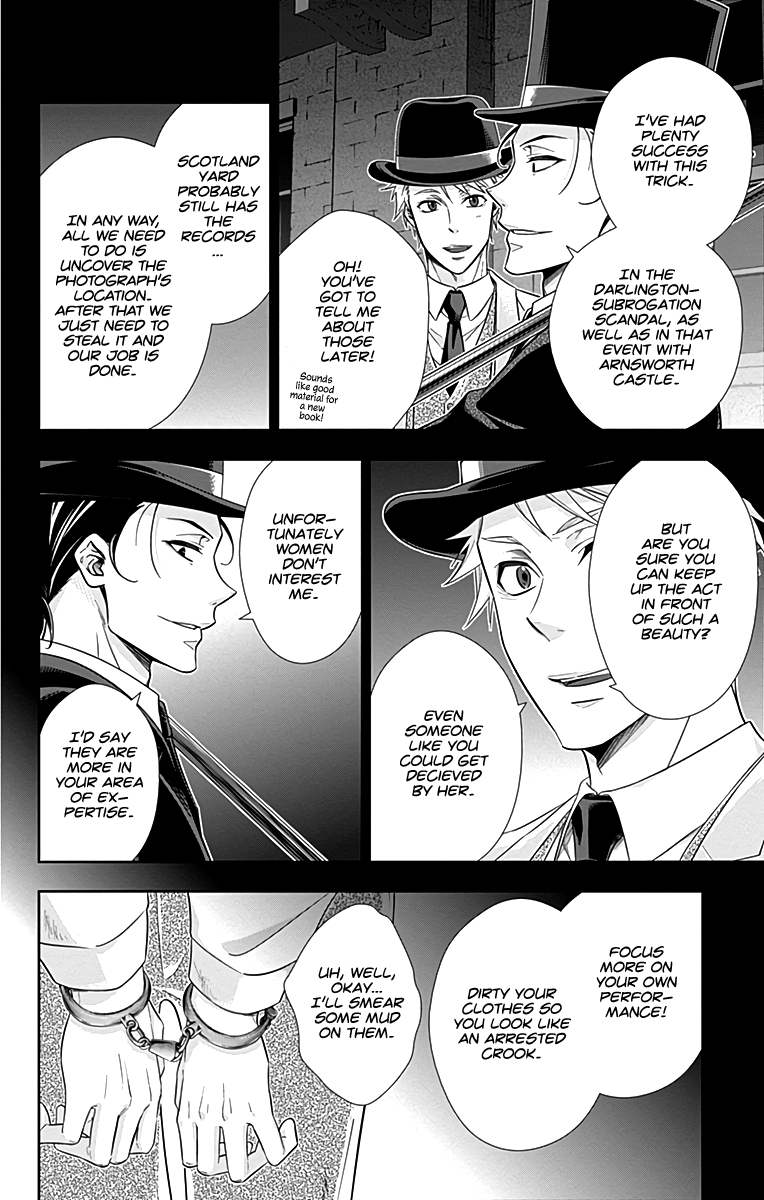 Yukoku no Moriarty Chapter 18 page 16 - Chapter 18: A Scandal in British Empire: Act 2