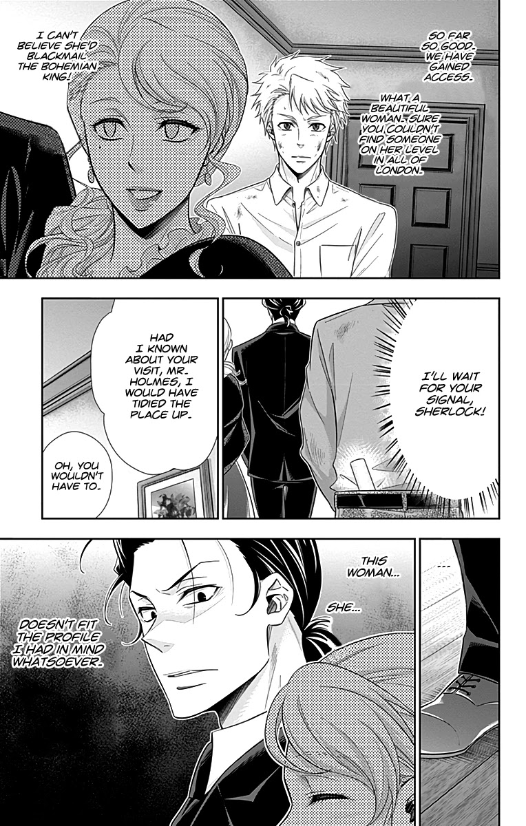 Yukoku no Moriarty Chapter 18 page 19 - Chapter 18: A Scandal in British Empire: Act 2