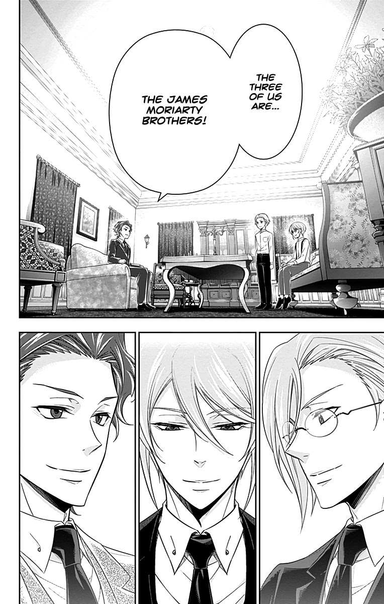 Yukoku no Moriarty Chapter 18 page 4 - Chapter 18: A Scandal in British Empire: Act 2