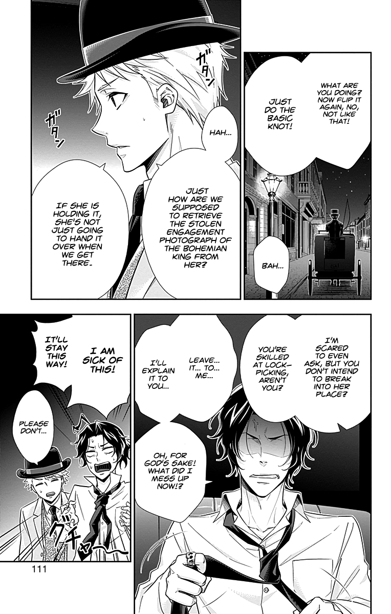 Yukoku no Moriarty Chapter 18 page 9 - Chapter 18: A Scandal in British Empire: Act 2