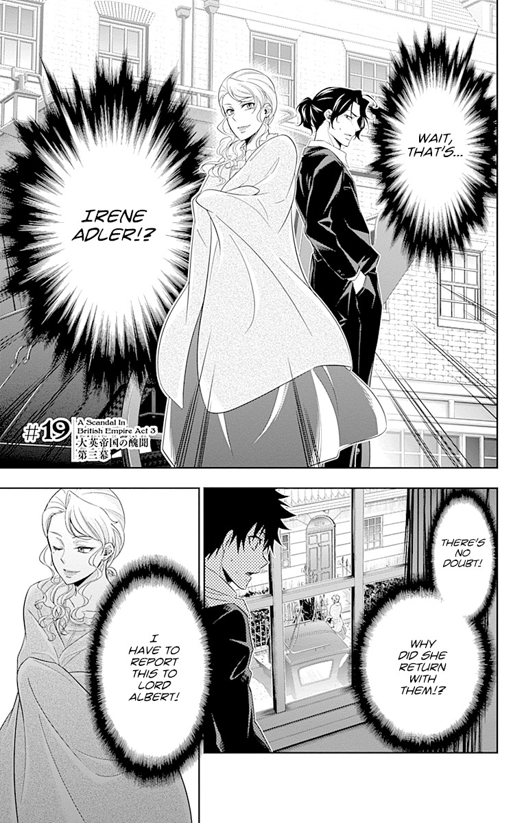 Yukoku no Moriarty Chapter 19 page 1 - Chapter 19: A Scandal In British Empire Act 3